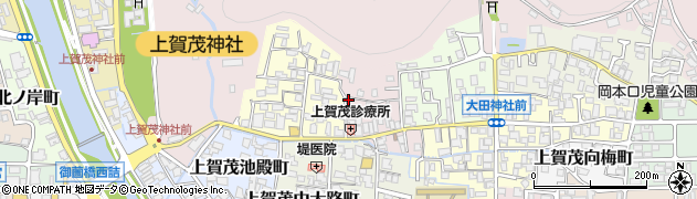 京都府京都市北区上賀茂藤ノ木町19周辺の地図