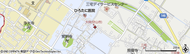 株式会社三水コンサルタント　滋賀事務所周辺の地図