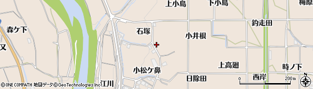 京都府亀岡市馬路町（石塚）周辺の地図