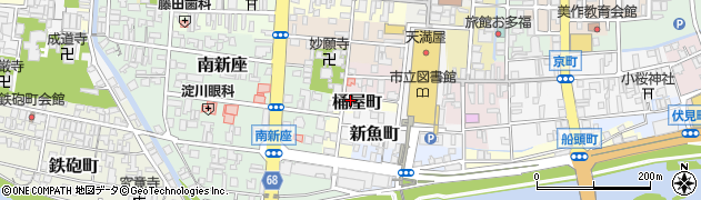 岡山県津山市桶屋町12周辺の地図