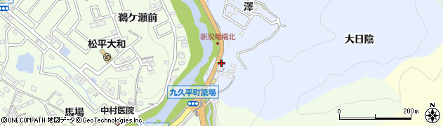愛知県豊田市鵜ケ瀬町荒井周辺の地図