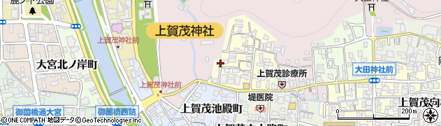 京都府京都市北区上賀茂山本町26周辺の地図