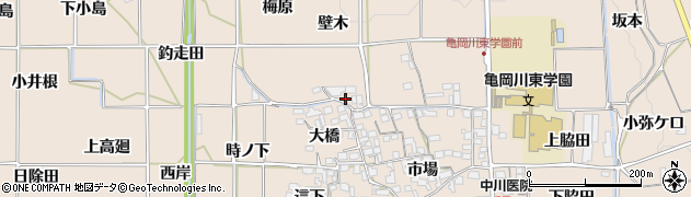 京都府亀岡市馬路町（壁木）周辺の地図
