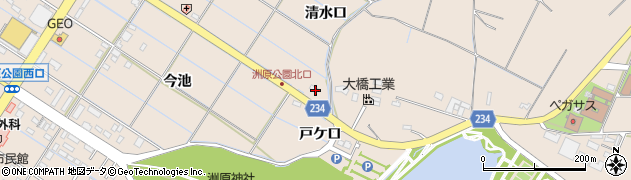 愛知県刈谷市井ケ谷町清水口周辺の地図