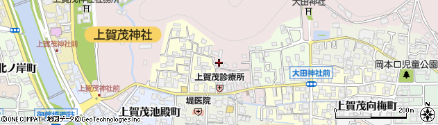 京都府京都市北区上賀茂藤ノ木町3周辺の地図