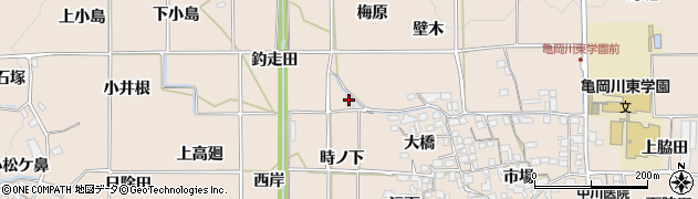 京都府亀岡市馬路町釣走田1周辺の地図