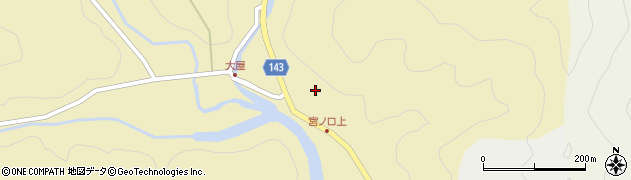 兵庫県多可郡多可町八千代区大屋129周辺の地図