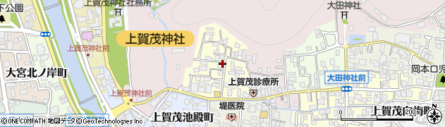 京都府京都市北区上賀茂山本町12周辺の地図