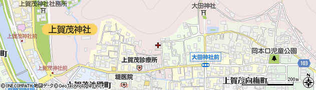 京都府京都市北区上賀茂藤ノ木町11周辺の地図