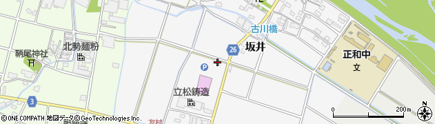 三重県桑名市坂井1157周辺の地図