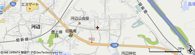 岡山県津山市河辺1663周辺の地図