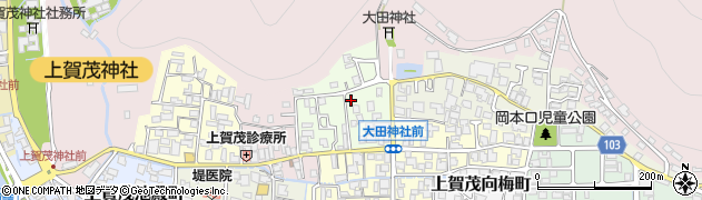 葵餅本店周辺の地図