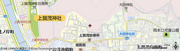 京都府京都市北区上賀茂藤ノ木町2周辺の地図