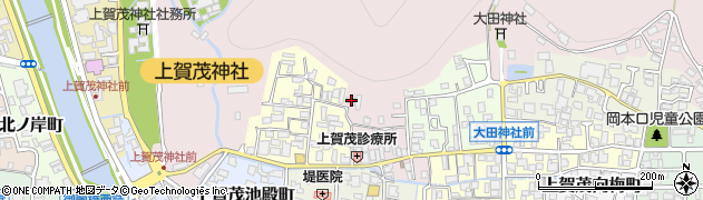 京都府京都市北区上賀茂藤ノ木町1周辺の地図
