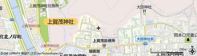 京都府京都市北区上賀茂山本町60周辺の地図