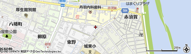 東野神明社周辺の地図