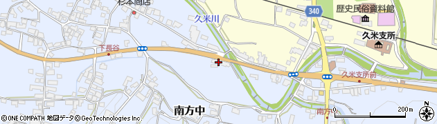 岡山県津山市南方中1079周辺の地図