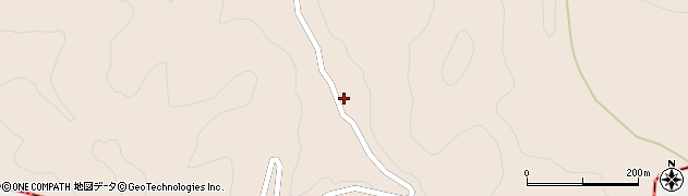 愛知県設楽町（北設楽郡）清崎（峠）周辺の地図