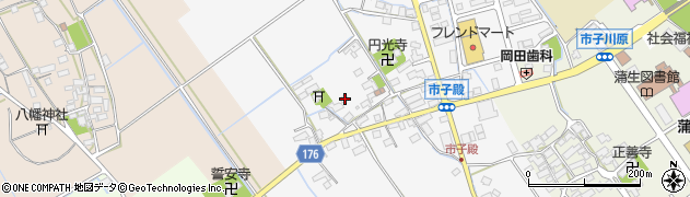 滋賀県東近江市市子殿町441周辺の地図