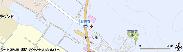 滋賀県野洲市妙光寺293周辺の地図