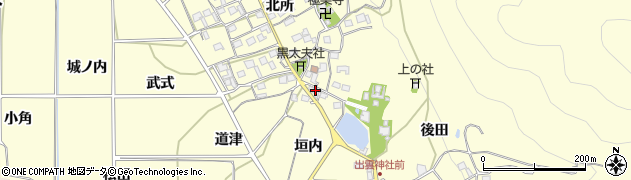 京都府亀岡市千歳町千歳垣内周辺の地図