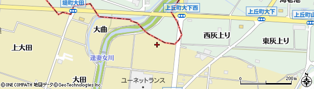 愛知県豊田市堤町（大茂）周辺の地図