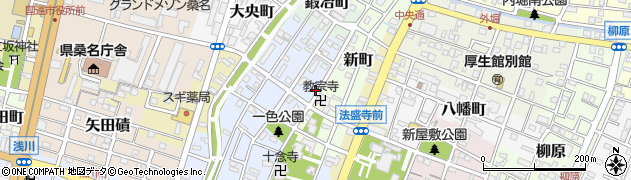 三重県桑名市一色町96周辺の地図