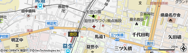 百五銀行矢田支店 ＡＴＭ周辺の地図