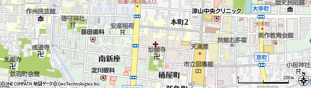 宇佐見鰻店周辺の地図