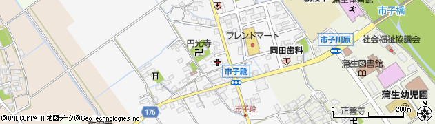 滋賀県東近江市市子殿町641周辺の地図