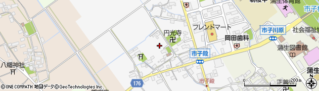 滋賀県東近江市市子殿町451周辺の地図