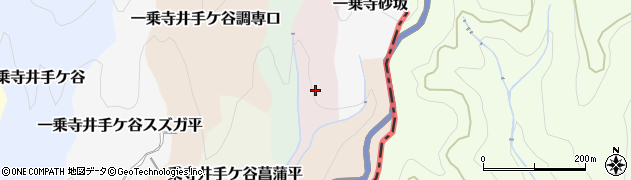 京都府京都市左京区一乗寺三百坊周辺の地図