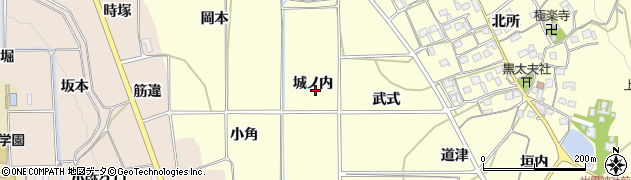 京都府亀岡市千歳町千歳（城ノ内）周辺の地図