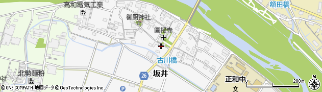 三重県桑名市坂井602周辺の地図