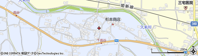 岡山県津山市南方中827周辺の地図