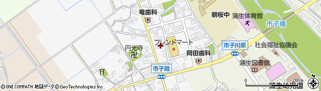 滋賀県東近江市市子殿町1345周辺の地図