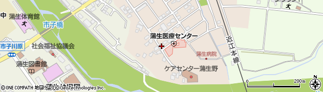 滋賀県東近江市桜川西町875周辺の地図