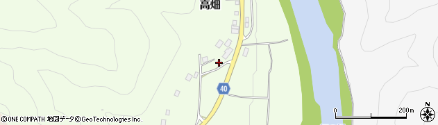 島根県邑智郡美郷町高畑105周辺の地図