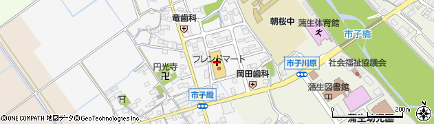 株式会社平和堂　蒲生店周辺の地図