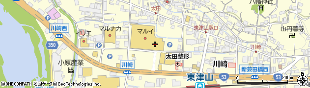 エディオン津山本店　サービスステーション周辺の地図