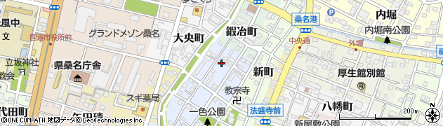 三重県桑名市一色町52周辺の地図