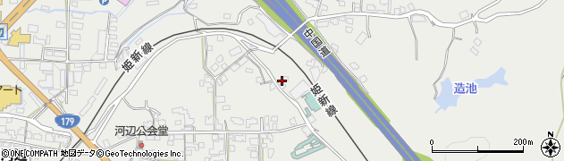 岡山県津山市河辺317周辺の地図