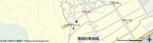田高公会堂周辺の地図