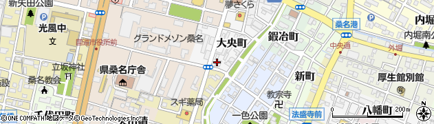 三重県桑名市大央町46周辺の地図