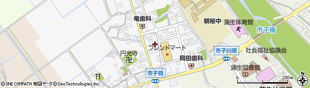 滋賀県東近江市市子殿町1344周辺の地図