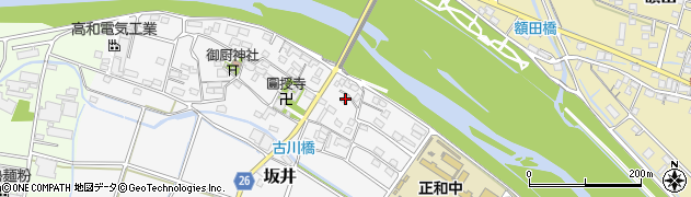 三重県桑名市坂井507周辺の地図