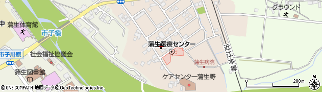 滋賀県東近江市桜川西町887周辺の地図