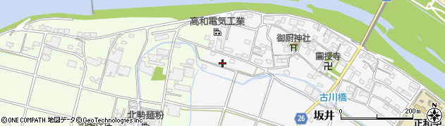 三重県桑名市坂井778周辺の地図