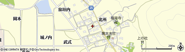 京都府亀岡市千歳町千歳周辺の地図