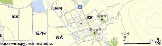 京都府亀岡市千歳町千歳周辺の地図